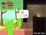 Super Adventure Pals RPG online game, free action platformer, level up and fight monsters, pet rock quest with a giraffe