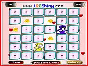 Screenshot of the Princess Match memory game grid with several boxes flipped over, showing pairs of princesses
