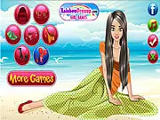 Play July Cover Girl dress up game free online, fashion editor styles a top model for a summer magazine cover, chic dress up game