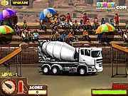 Stuntman Dude free online stunt bike game, motorcycle rider flying off a ramp with upgrades