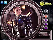 Screenshot from Pacific Rim Hidden Numbers game showing a Jaeger robot with numbers subtly hidden across its body
