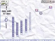 Save The Dummy free online physics puzzle ragdoll game