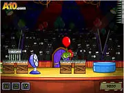 Play Circus online free physics puzzle game where you launch a creature into the water