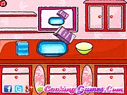 Calzone Rolls free online cooking game screenshot, showing ingredients being mixed for the calzone filling