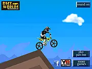 Mountain Bike Crosser 2 free online racing game, extreme downhill bike game, fast mountain bike crosser