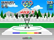 Stick-O-Lympics free online game screenshot - Stickman athlete competing in various summer sports