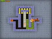 Dynamite Snake free online game screenshot - Arcade classic with lasers and explosives