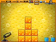 Pocket Cannon physics game online, free mouse skill game, shoot ball into bucket puzzle game PlayArcadeHub