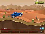 Play Desert Drive free online car game; precision driving skill challenge; collecting coins and spanners in the desert at PlayArcadeHub