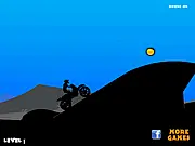 Drift Crosser free online game screenshot, fast motorcycle racing game, bike collecting coins, high score arcade game