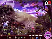 Play Magic Portal free online hidden object game featuring a unicorn and mystical landscapes on PlayArcadeHub.