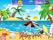 Play Summer Beach Decor Game free online – Design a beautiful sunny beach scene with chairs, umbrellas, and sandcastles