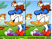 Play Duck and Chipmunks Differences free online spot the difference game with cute cartoon animals on PlayArcadeHub.