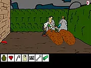 Obama in the Dark free online game - former president investigating strange events in a spooky abandoned mansion.