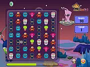 Aliens Earth free online match 3 puzzle game