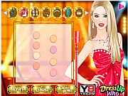 The Voice Artist Makeover game, girl getting ready for the stage, playing free online fashion and makeup game