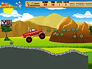 Ben10 Monster Truck free online driving game for kids and fans of Ben Tennyson