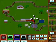 Play Choo Choons Train Builder free online game, building custom tracks, controlling multiple trains, and creating music with the environment.