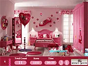 Dressing Room Hidden Objects free online game screenshot on PlayArcadeHub