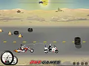 Bike Rampage free online game, play free stunt bike game, challenging obstacle course game online