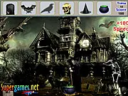 Play Scary Palace Hidden Objects free online puzzle game, find all items in the spooky palace before the time limit on PlayArcadeHub