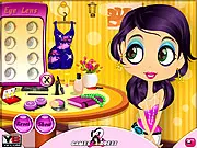 Play Naughty Girl Makeover free online game, styling a modern girl with fashion clothes and trendy colors
