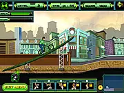 Ben 10 Super Stunt BMX free online game; Play Ben 10 bike stunts; upgrade BMX levels online