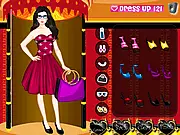 Play Shopping Center Dress Up free fashion game online - Choose clothes, shoes, and sunglasses for a trip to the mall.