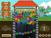 Magic Well free online game; Play funny water-physics puzzle; defend the well match 3 game