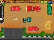 Tom's Beach Parking free online car driving game, precision parking simulator, navigate tight parking spots.