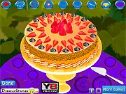 Strawberry Cheesecake free online cooking and decorating game