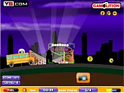 Play Field Trip Bus Ride game online, school bus driving game, free online game with nitro boost