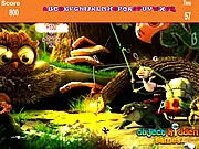 Cartoon Forest Hidden Alphabets free online game finding letters in a whimsical woods