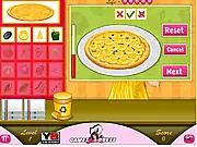 Pizza Delivery G2D free online cooking game showing a finished pizza and delivery box