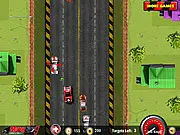 Chase Down online shooting game screenshot showing a character running with a gun to chase enemies in a free action game