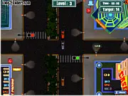 Vegas Traffic Mayhem online racing game screenshot, free high-speed car dodging game, arcade traffic chaos on PlayArcadeHub