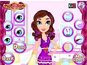 My Funky Hair Day Salon Online game screenshot, free hair styling and cutting game, try cool new funky hairstyles on PlayArcadeHub