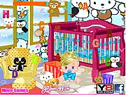 Free online game Baby's Room Hidden Alphabets, play hidden object game, find the hidden letters game for kids and adults