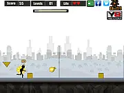 Shadow Runner free online platformer game to escape obstacles
