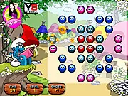 Smurf Bubble Shooter free online game on PlayArcadeHub