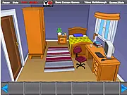 Stepmother Room Escape point-and-click game, searching for objects and hints to escape a locked room, free online puzzle game