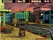 Endless Zombie Shootout action game, free online shooter, kill zombies with gun and mouse