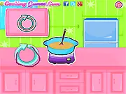 Butterscotch Pudding Pie cooking game showing a finished, delicious dessert pie with creamy filling and golden crust