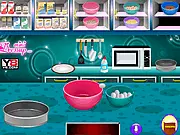 Free online cooking game Strawberry Summer Cake, bake and decorate a delicious virtual cake, play free baking game