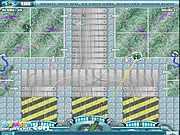 Play Astrobot free online shooter game, defend lunar base from alien robots in Campaign and Survival mode on PlayArcadeHub
