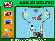 Ben 10 Golf At Home free online mini golf game screenshot