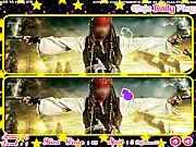 Suspense Star Differences spot the difference game with two similar celebrity photos side-by-side.