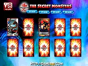 Play Bakugan Secret Monster free online memory game, match pairs of Bakugan cards to find the hidden creature.