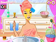 Happy Princess Makeover free online dress-up game beauty session royal clothes