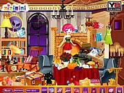 Play Babi's Halloween Hidden Objects free online game. Help the superstar find hidden items in a spooky Halloween-themed scene.